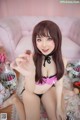 Chono Black ちょうの Cosplay D.Va chocolate P4 No.096fa4