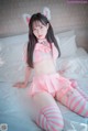 Myua 뮤아, [DJAWA] Catgirl in Pink Set.01 P1 No.df3c3f